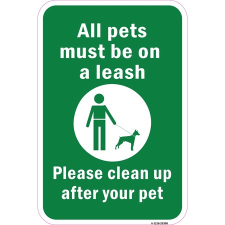 Signmission Safety Sign, 12 in Height, Aluminum, 18 in Length, 25306 A-1218-25306